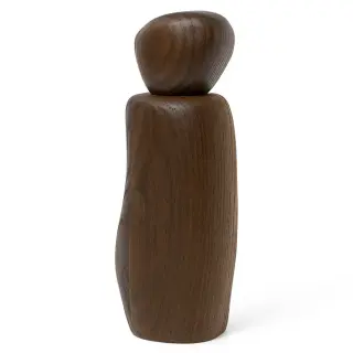 Produktfoto för Ferm Living - Pebble Grinder - Kvarn - Dark Brown - W7,6 x H18,8 x D5,8 cm