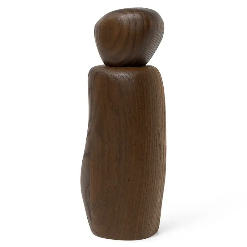 Alternativ bild 0 för Ferm Living - Pebble Grinder - Kvarn - Dark Brown - W7,6 x H18,8 x D5,8 cm