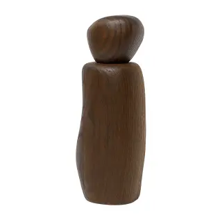 Produktfoto för Ferm Living - Pebble Grinder - Kvarn - Dark Brown - W7,6 x H18,8 x D5,8 cm