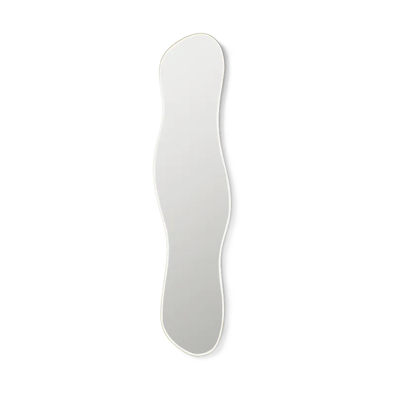Alternativ bild 0 för Ferm Living - Pond Mirror - Brass edge - Spegel - Full size - B: 40 x H: 164.8 x D: 1.6 cm