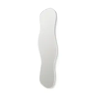 Produktfoto för Ferm Living - Pond Mirror - Dark Chrome Edge - Spegel - Full size - B: 40 x H: 164.8 x D: 1.6 cm