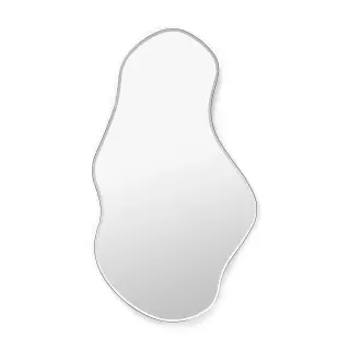 Produktfoto för ferm LIVING - Pond Mirror Large Dark chrome ferm LIVING
