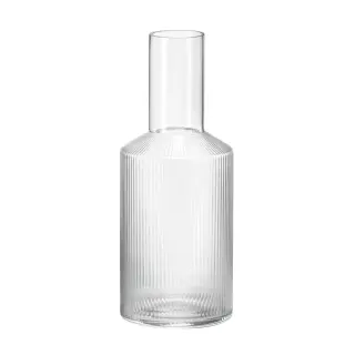 Produktfoto för ferm LIVING - Ripple Carafe Clear ferm LIVING