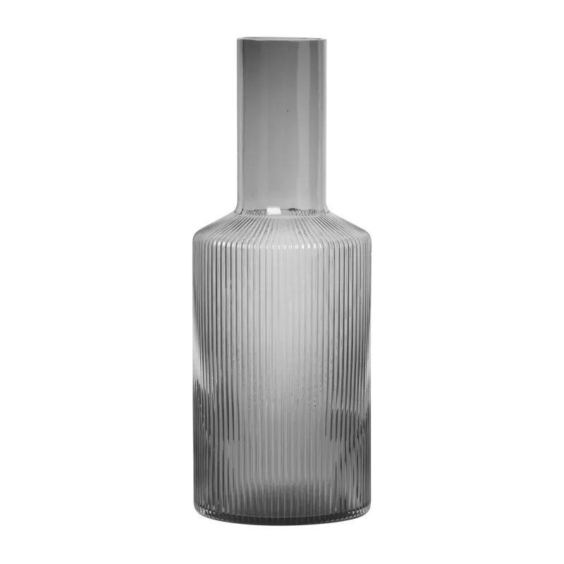 Alternativ bild 0 för ferm LIVING - Ripple Carafe Smoked Grey ferm LIVING