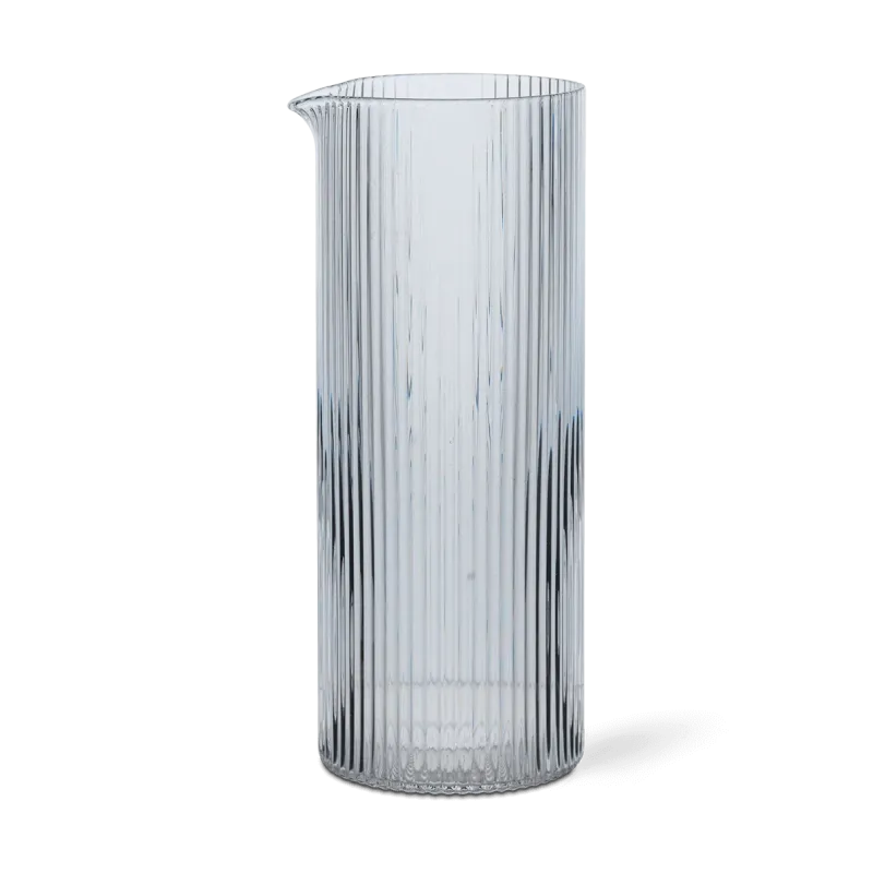 Alternativ bild 0 för Ferm Living - Ripple Milk Jug  - Kanna - Clear - Ø: 6.4 x H: 16 cm