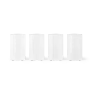 Produktfoto för Ferm Living - Ripple Verrines (Set of 4) - Glas - Frosted - Ø5,4 x H9 cm