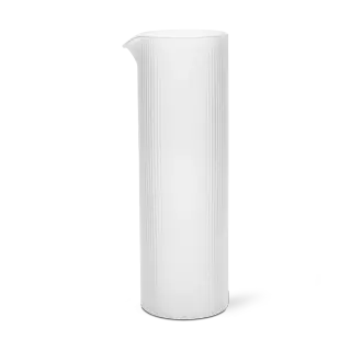Produktfoto för ferm LIVING - Ripple Water Jug Frosted