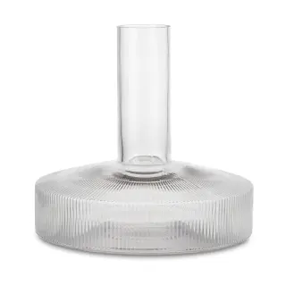 Produktfoto för ferm LIVING - Ripple Wine Carafe Clear ferm LIVING
