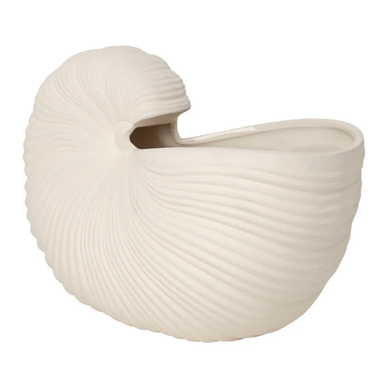 Alternativ bild 0 för ferm LIVING - Shell Pot Off-White ferm LIVING
