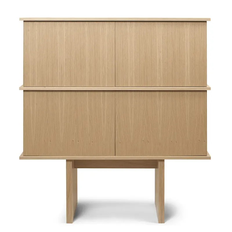 Alternativ bild 0 för Ferm Living - Stilt Sideboard  - Sidobord - Double - Natural Oak - B: 100 x H: 109 x D: 39.5 cm