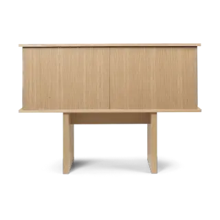 Produktfoto för Ferm Living - Stilt Sideboard  - Sidobord - Single - Natural Oak - B: 100 x H: 72.5 x D: 39.5 cm