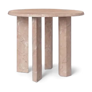 Produktfoto för Ferm Living - Taula Side Table  - Samtalskort - Rose - Ø: 54.4 x H: 45 cm
