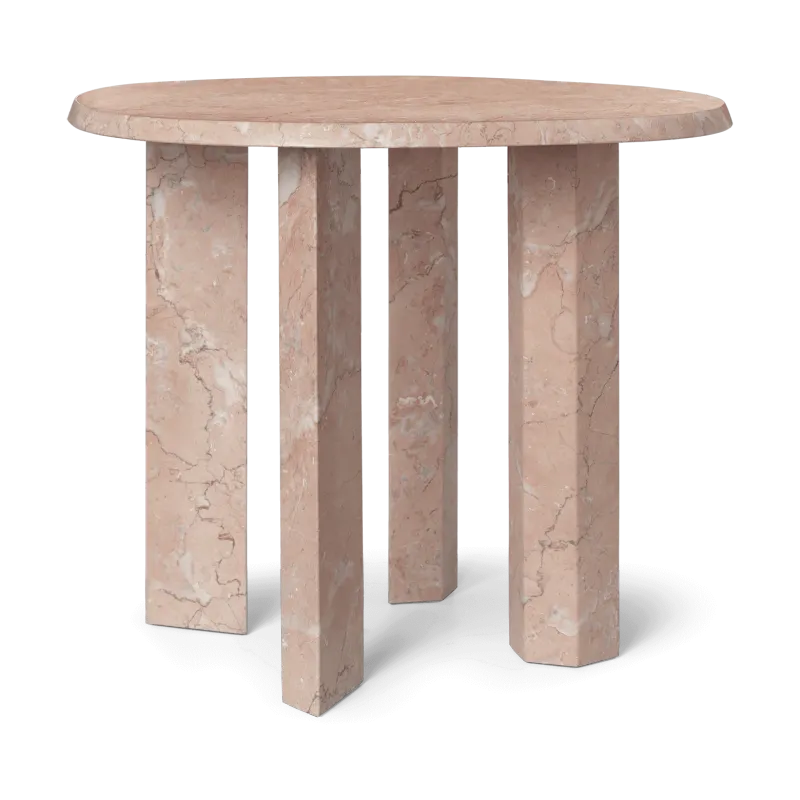 Alternativ bild 0 för Ferm Living - Taula Side Table  - Samtalskort - Rose - Ø: 54.4 x H: 45 cm