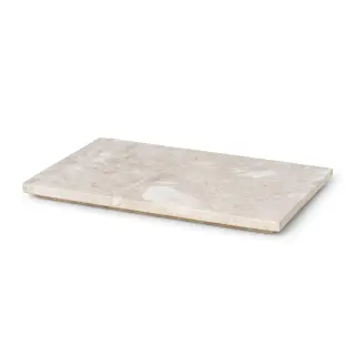 Produktfoto för ferm LIVING - Tray for Plant Box Marble Beige ferm LIVING