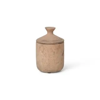 Produktfoto för Ferm Living - Ura Scented Candle - Doftljus - Pale Sienna -  Ø 8 x H 13 cm