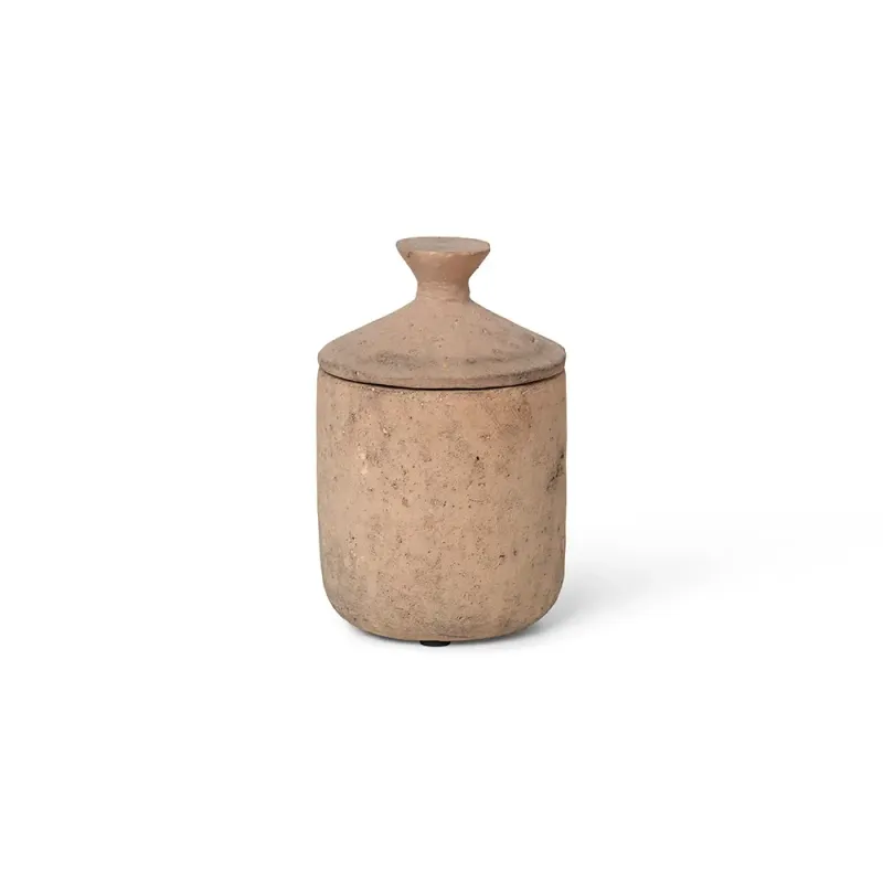 Alternativ bild 0 för Ferm Living - Ura Scented Candle - Doftljus - Pale Sienna -  Ø 8 x H 13 cm