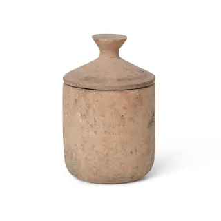 Produktfoto för Ferm Living - Ura Scented Candle - Doftljus - Pale Sienna -  Ø 8 x H 13 cm