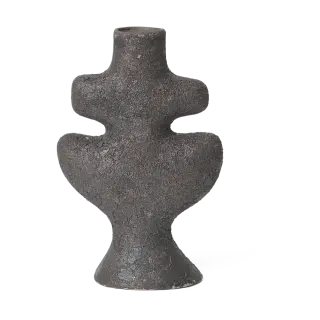 Produktfoto för ferm LIVING - Yara Candle Holder Small Rustic Iron ferm LIVING