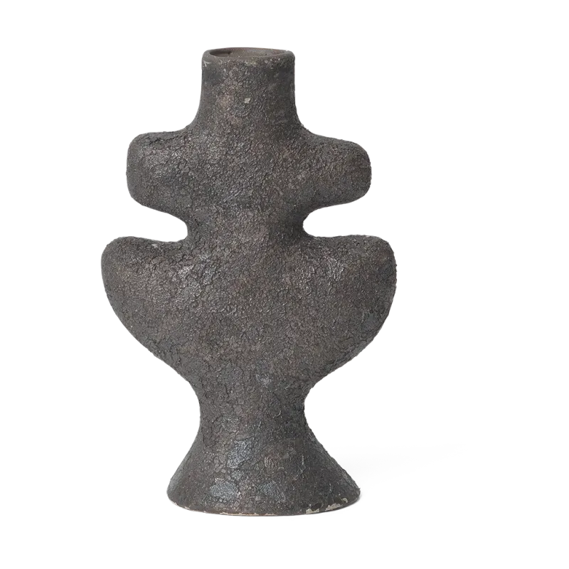 Alternativ bild 0 för ferm LIVING - Yara Candle Holder Small Rustic Iron ferm LIVING