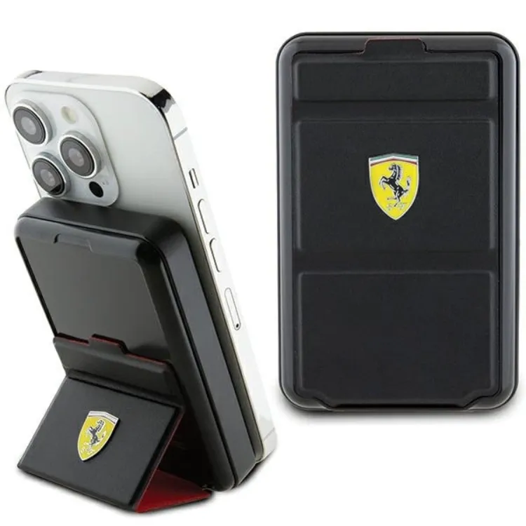 Alternativ bild 0 för Ferrari Powerbank Magsafe 10000mAh 15W Metal Logo - Svart