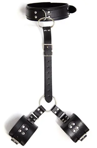 Produktfoto för Fetish Addict Collar With Restraints
