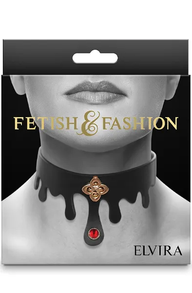 Bild 1 för Fetish & Fashion Elvira Collar Choker