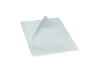 Produktfoto för Fickbantex av plast, med hål, a4, 110 µm, påse med 100 st.