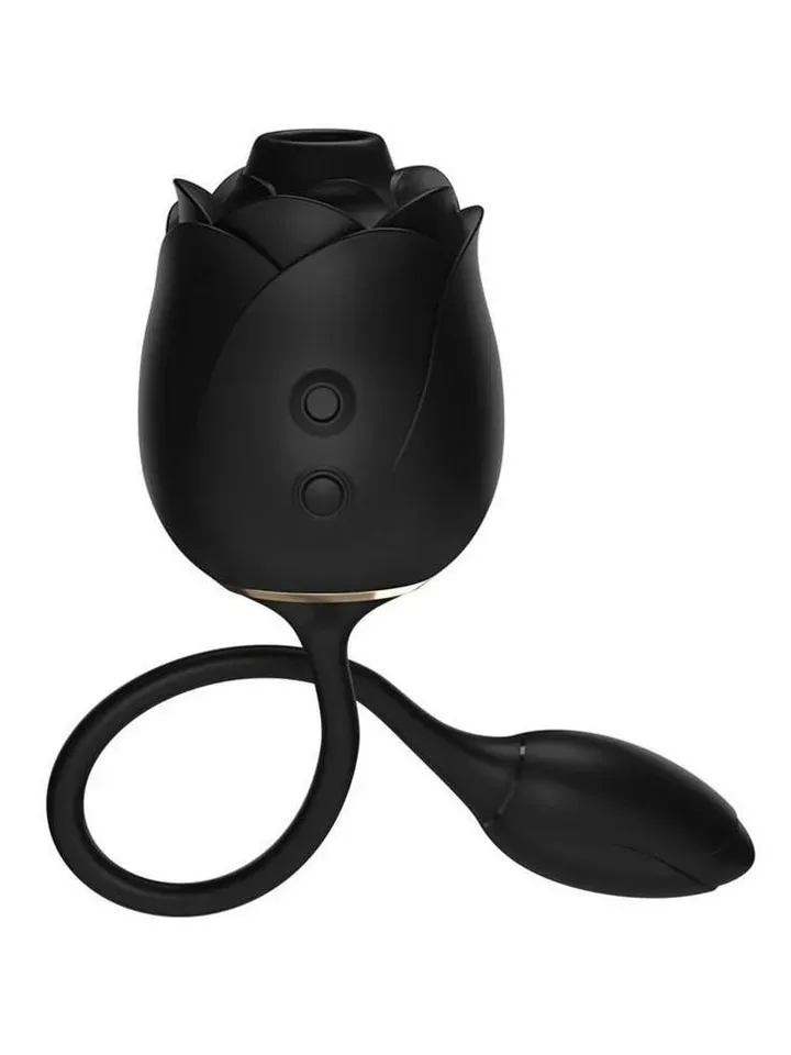Bild 1 för Fifty Shades: Dark Blushing Rose, Clitoral Suction & Vibro Egg