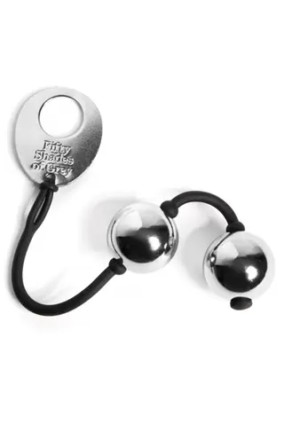 Produktfoto för Fifty Shades of Grey: Inner Goddess, Silver Pleasure Balls