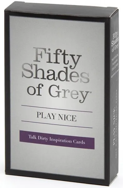 Bild 2 för Fifty Shades of Grey Talk Dirty Inspiration Cards Kortspel