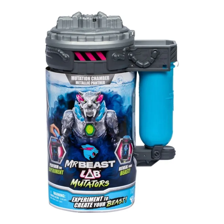 Alternativ bild 0 för Figurka Usorteret MrBeast Lab MR. BEAST LAB Mutator Action Figs -Metallic Panther