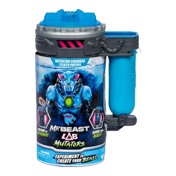 Alternativ bild 0 för Figurka Usorteret MrBeast Lab MR. BEAST LAB Mutator Action Figs -Stealth Panther