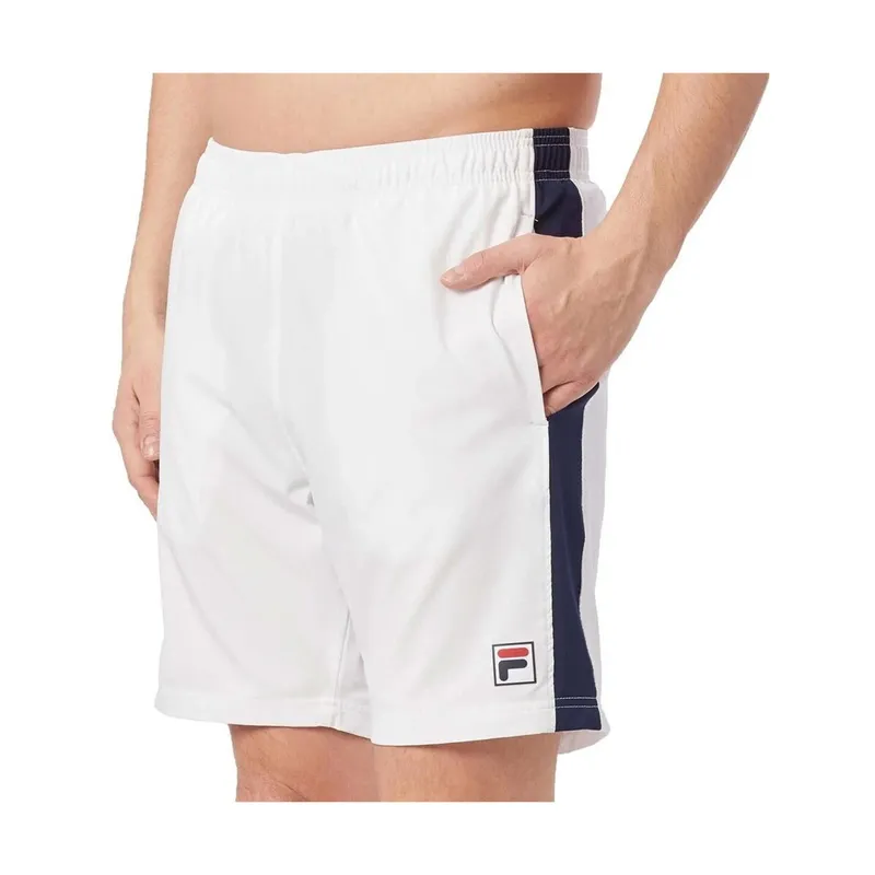 Bild 2 för Fila Jakob Shorts White/Navy