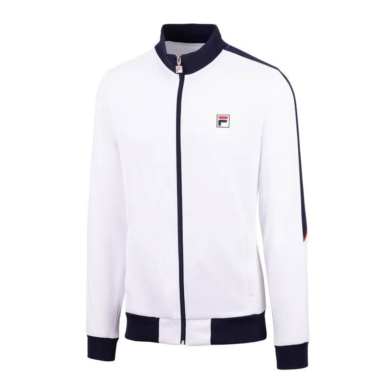 Alternativ bild 0 för Fila Manuel Kids Jacket White/Navy