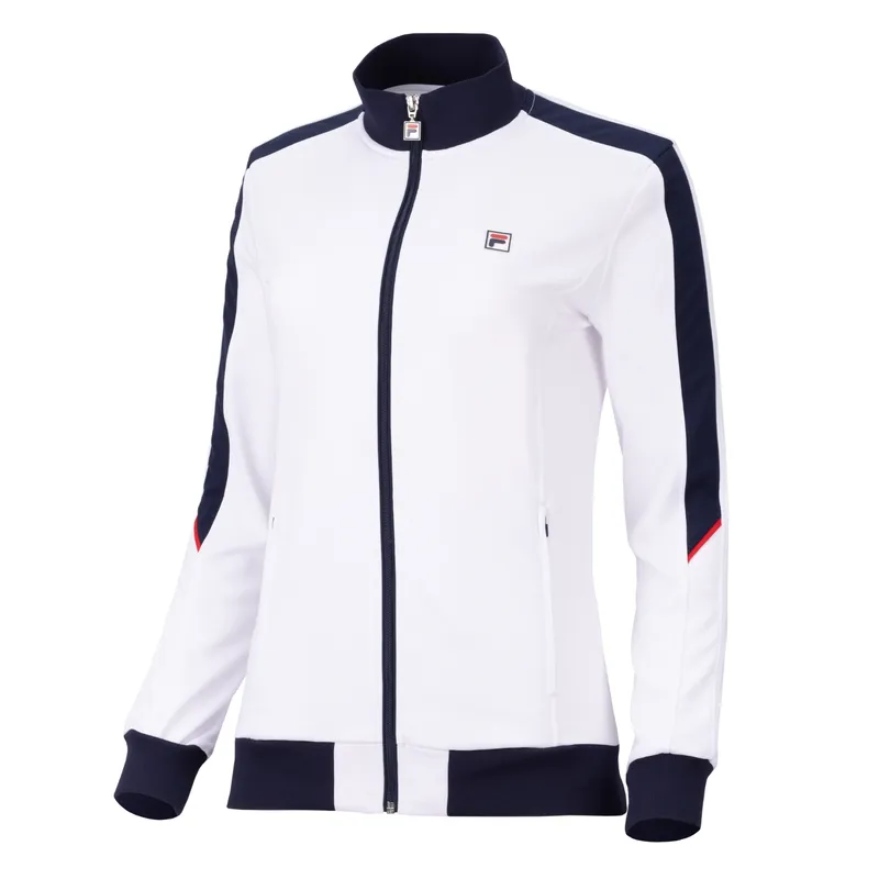 Alternativ bild 0 för Fila Manuela Women Jacket White/Navy