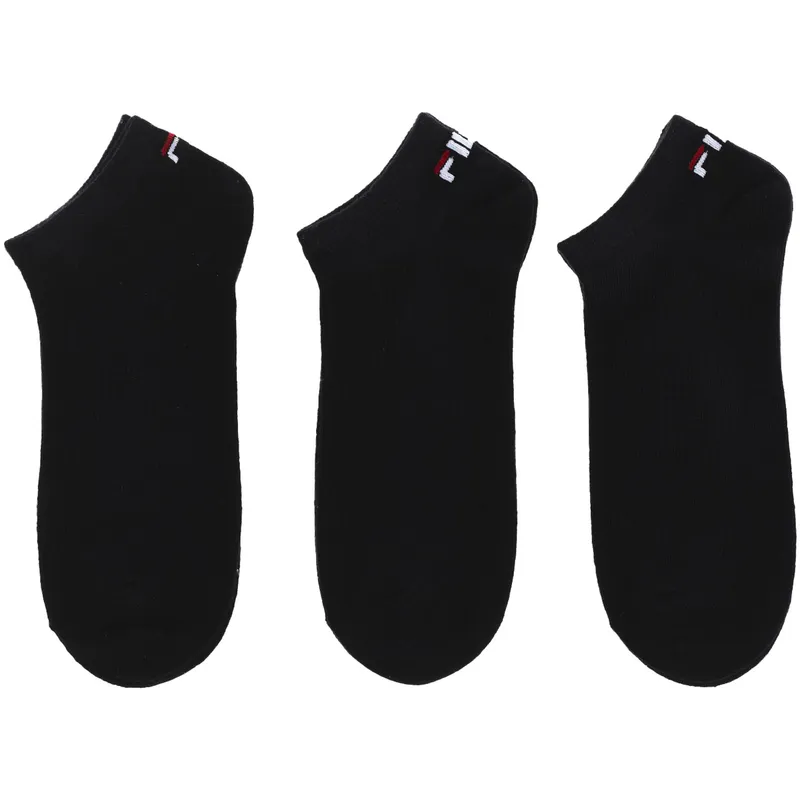 Bild 4 för FILA Strumpor 3P Invisible Plain Ankle Socks Svart Strl 39/42