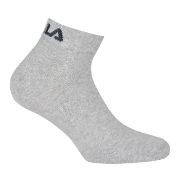 Alternativ bild 0 för FILA Strumpor 3P Quarter Plain Socks Grå Strl 39/42