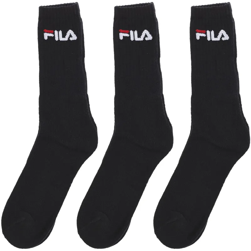 Bild 4 för FILA Strumpor 3P Sport Socks Svart Strl 39/42