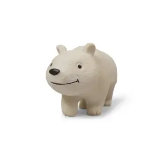 Produktfoto för Filibabba Teather in natural rubber - Polly the polar bear