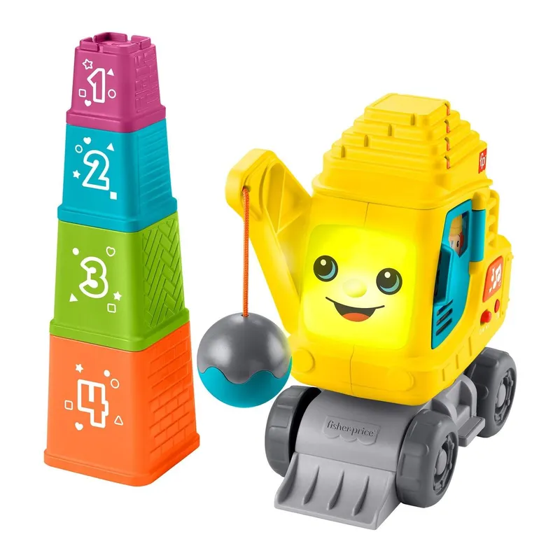 Bild 1 för Fisher-Price Count & Stack Crane