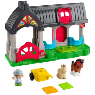 Produktfoto för Fisher-Price Little People Friendly Horses Stable