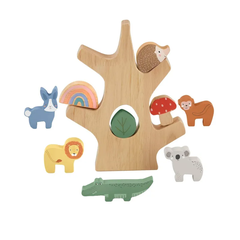Bild 2 för Fisher Price Wood Balance Tree