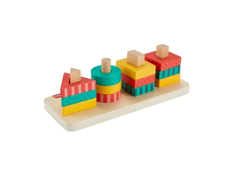 Alternativ bild 0 för Fisher Price Wood Shape Stacker