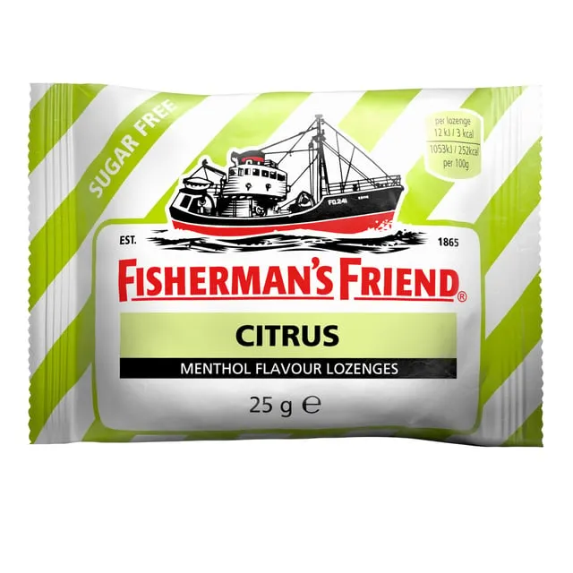 Alternativ bild 0 för Fishermans Friend Citrus 25g