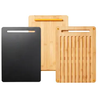 Produktfoto för Fiskars 1057550, Rektangulär, Bamboo, Plast, Bamboo, Svart, Monokromatiskt, Finland, 270 mm