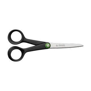 Produktfoto för Fiskars 1074543, Voksen, Lige snit, Enkelt, Sort, Rustfrit stål, Rustfrit stål, Universel