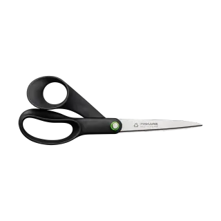 Produktfoto för Fiskars 1074547, Voksen, Lige snit, Enkelt, Sort, Rustfrit stål, Rustfrit stål, Universel