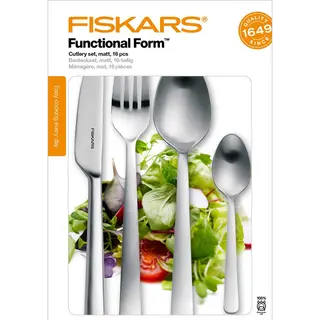 Produktfoto för Fiskars Functional Form Bestickset 16 Delar Matt