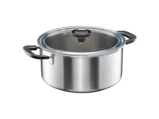 Produktfoto för Fiskars Functional Form gryta 5 liter, rostfritt stål