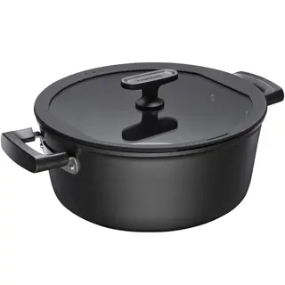 Produktfoto för Fiskars - Hard Face gryta 5 L med lock
